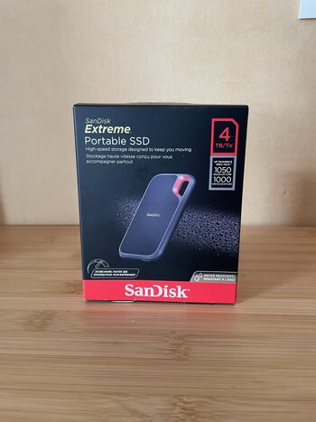 SanDisk Extreme 4TB Portable NVMe SSD - Neuf & scellé