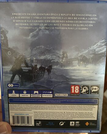 God of War Ragnarök PlayStation 4 for sale