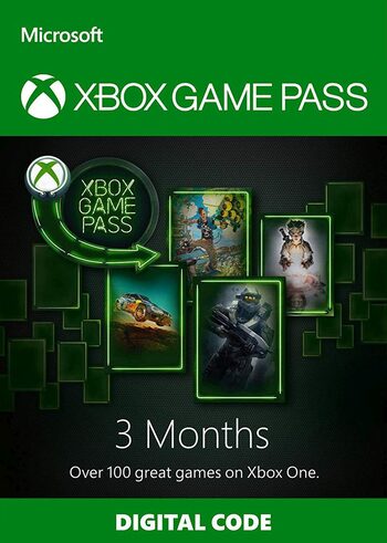Xbox Game Pass 3 Miesiące Klucz GLOBAL
