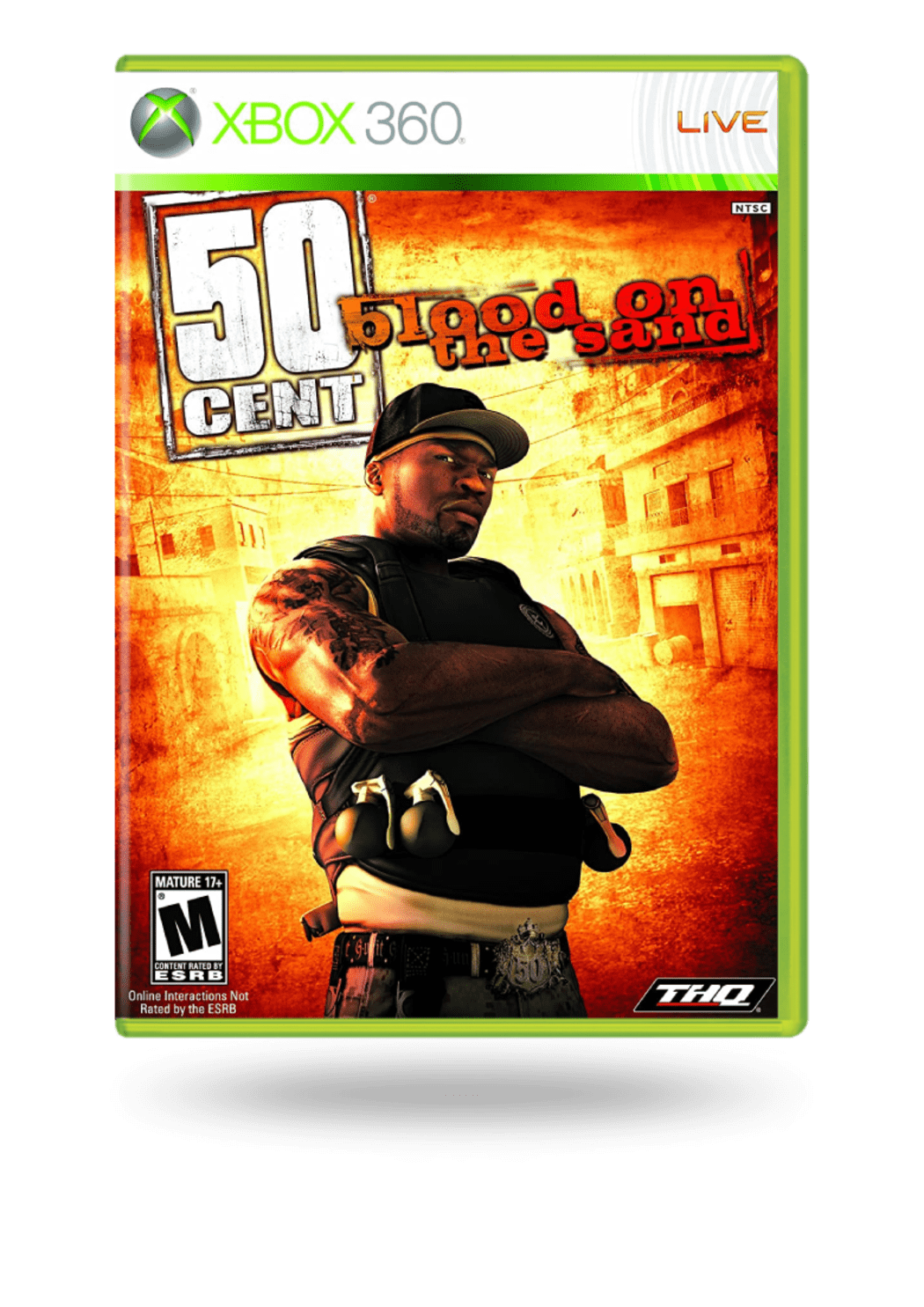 Buy 50 Cent Blood on the Sand Xbox 360 CD Cheap game price