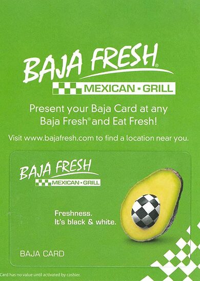 E-shop Baja Fresh Gift Card 5 USD Key UNITED STATES
