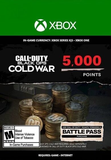 

5,000 Call of Duty: Black Ops Cold War Points XBOX LIVE Key GLOBAL