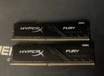 Kingston HyperX Fury 16 GB (2 x 8 GB) DDR4-2666 Black PC RAM