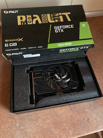 Pirkti Palit GeForce GTX 1660 SUPER 6 GB 1530-1785 Mhz PCIe x16 GPU | ENEBA