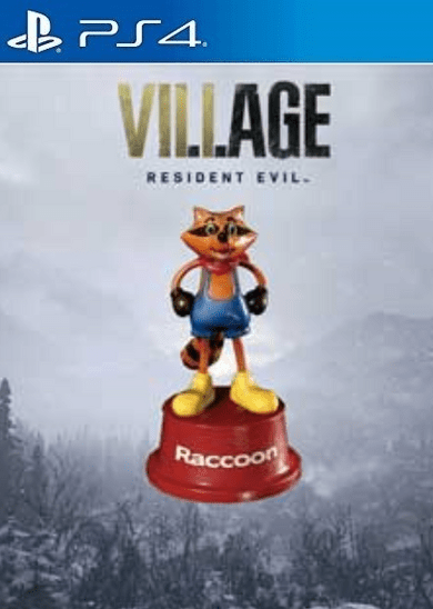 Resident Evil 8 Village Mr. Raccoon Weapon Charm PS4