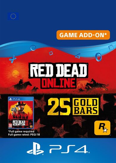 

Red Dead Redemption 2 Online 25 Gold Bars (PS4) PSN Key EUROPE