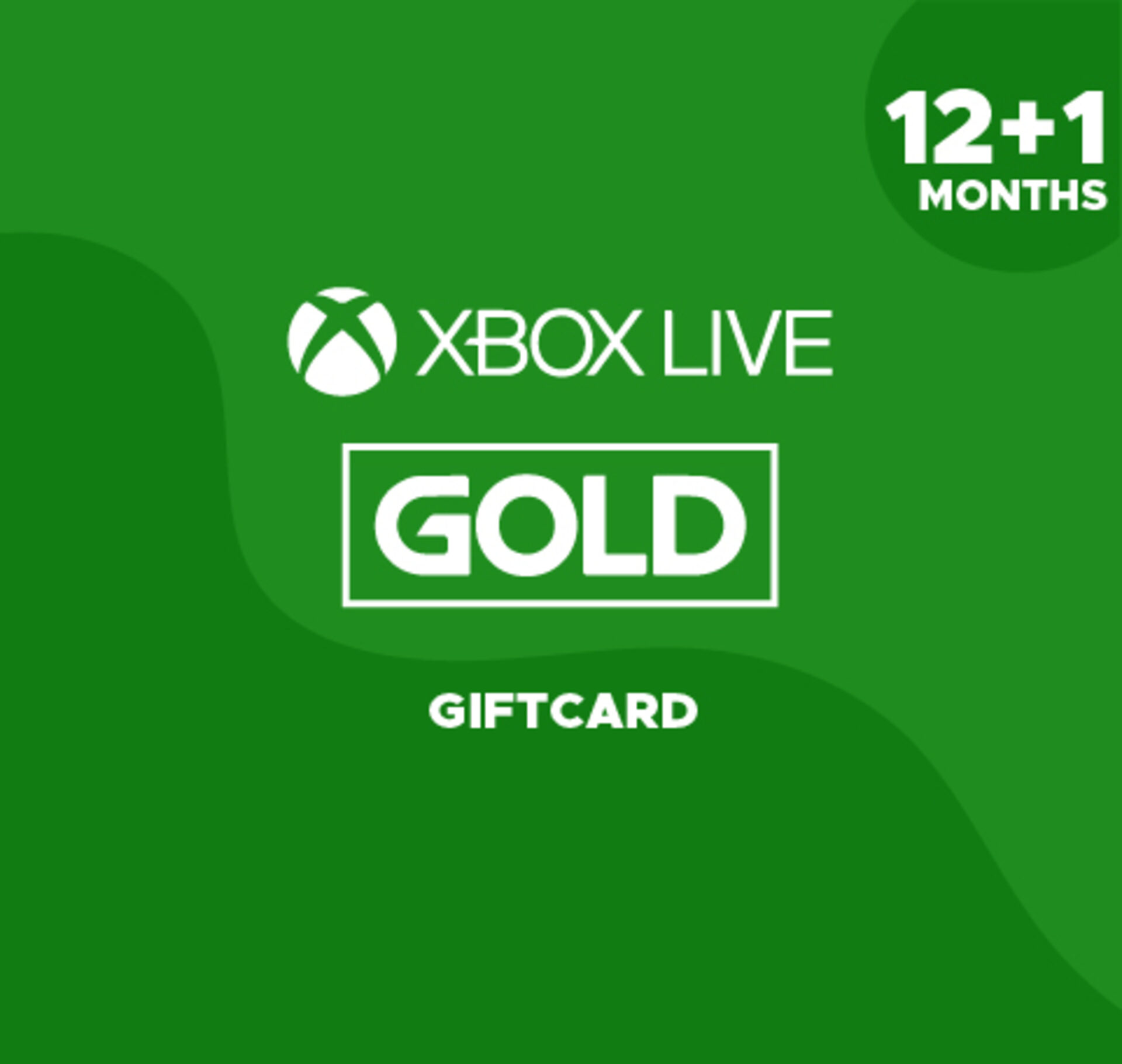xbox live 12 month gold membership gift card