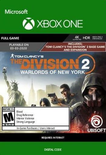 The Division 2 - Warlords of New York Edition XBOX LIVE Key UNITED STATES