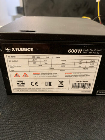 Xilence XP600R6 ATX 600 W PSU