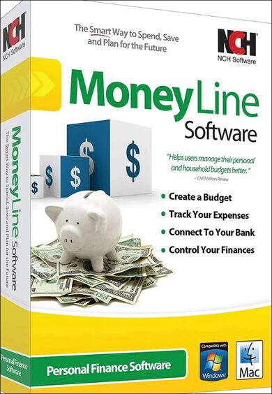 E-shop NCH: MoneyLine Personal Finance (Windows) Key GLOBAL
