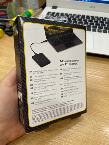 Seagate Expansion 2TB išorinis kietasis diskas USB 3.0 Portable Hdd. Visiškai naujas. Išsiuntimas tą pačią dieną!