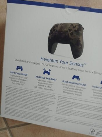 Manette sans fil DualSense pour PS5 Gris Camouflage