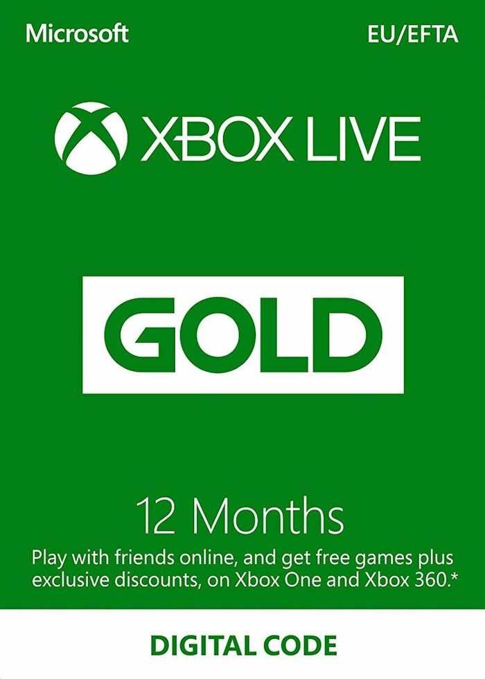 cheap xbox live gold 12 month digital code