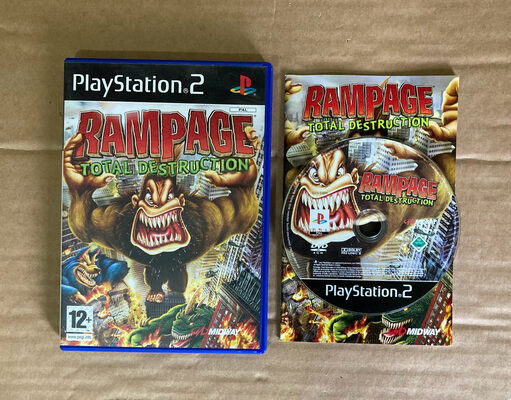 Rampage: Total Destruction PlayStation 2