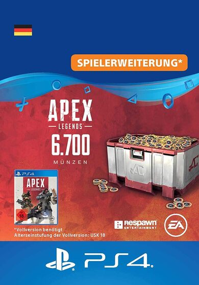 

Apex Legends 6700 Apex Coins (PS4) PSN Key GERMANY