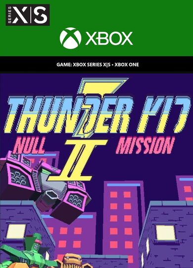 E-shop Thunder Kid II: Null Mission XBOX LIVE Key ARGENTINA