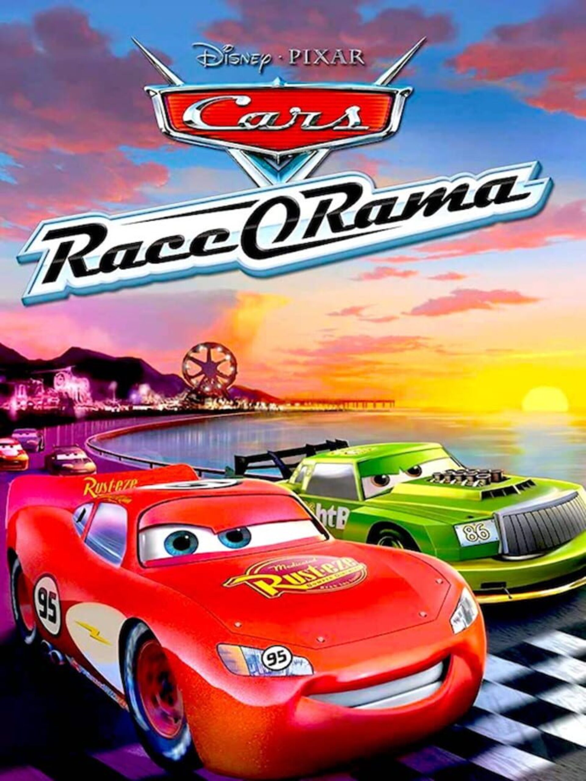 Cars Race-o-rama Nintendo DS Video Game Complete With Game 