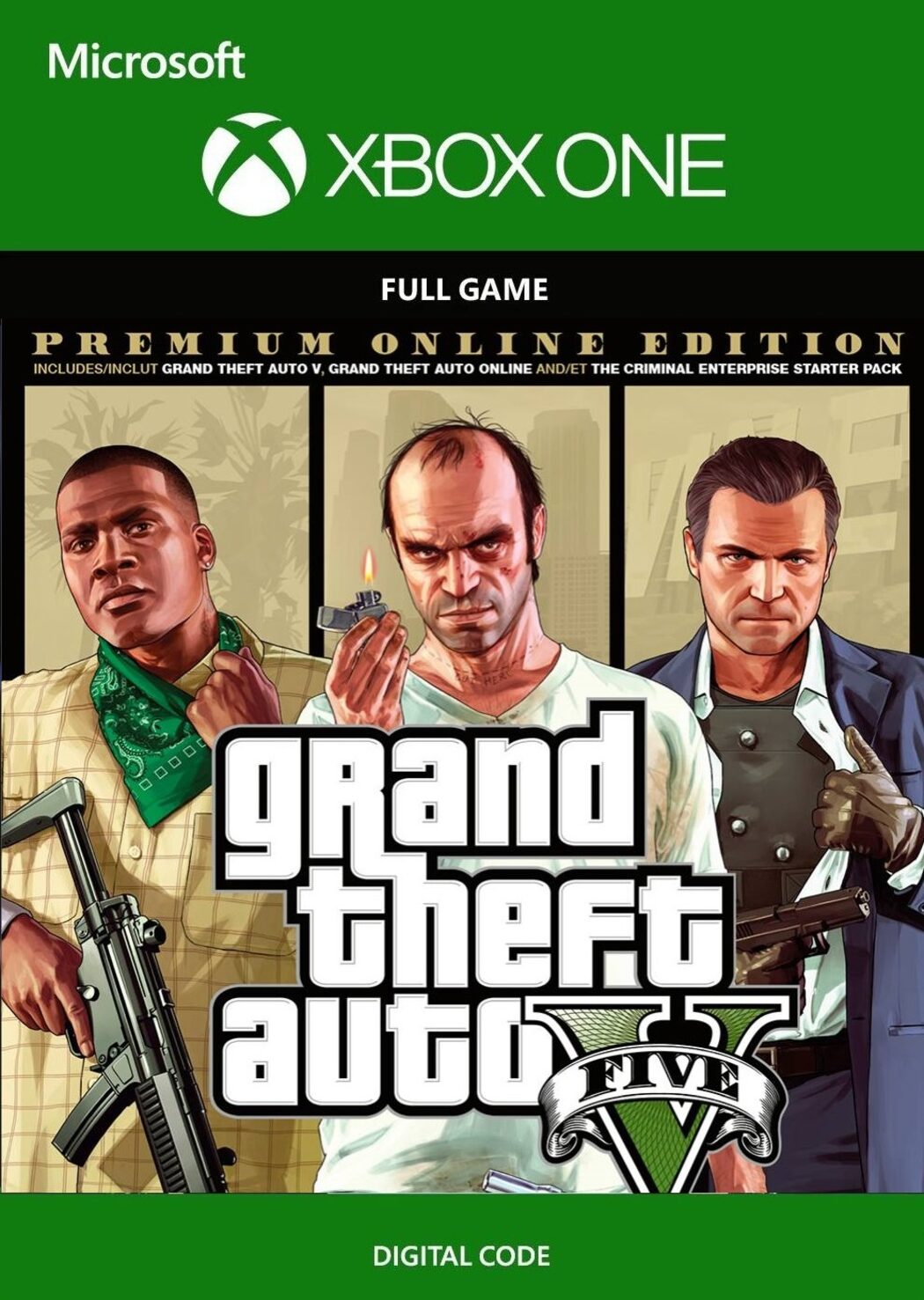 Chicle llegar relajarse Grand Theft Auto V: Premium Online (Xbox One) key US! | ENEBA