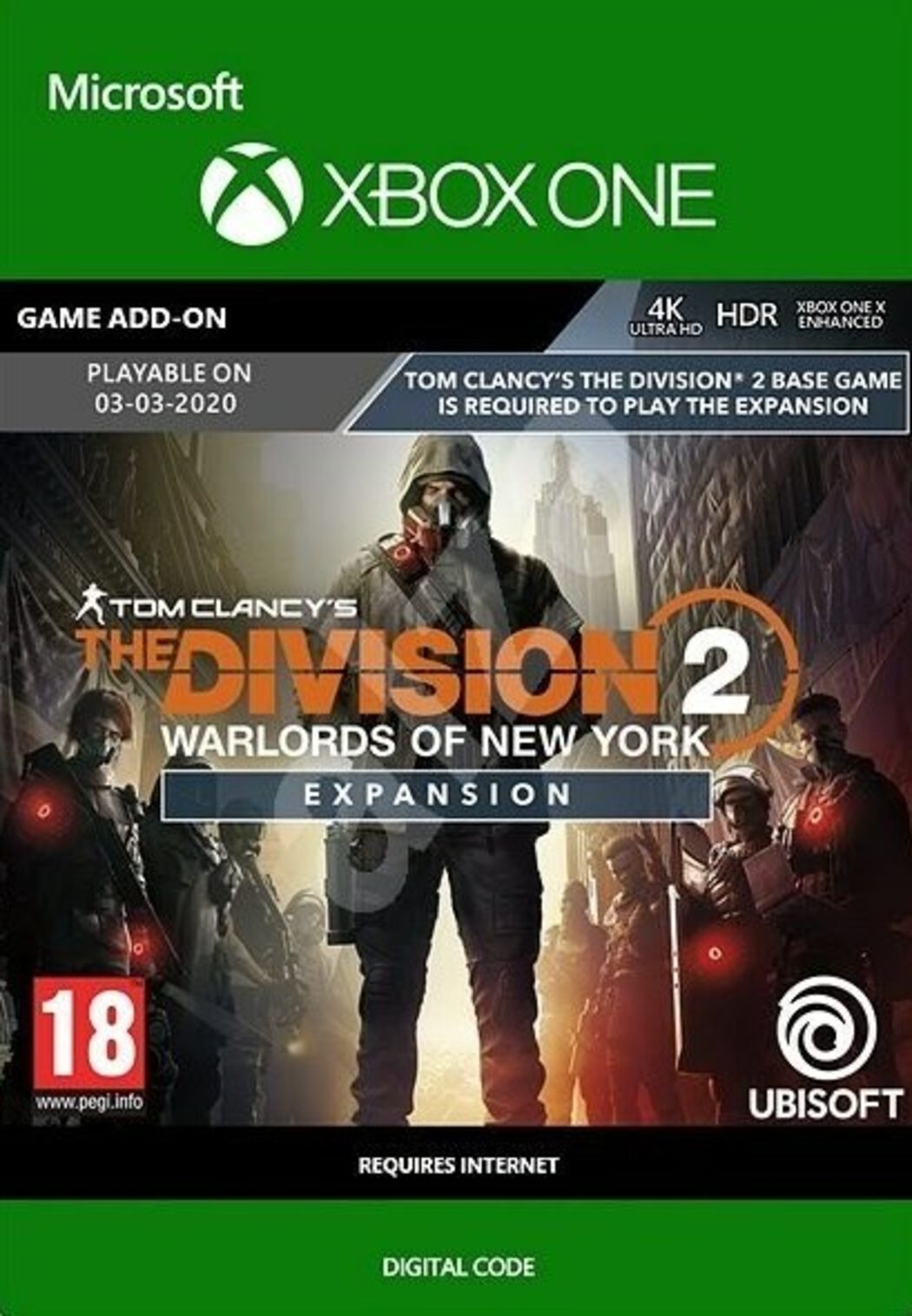 Verslaving Beweegt niet Werkgever The Division 2: Warlords of New York DLC Xbox One key | ENEBA