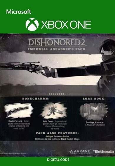 

Dishonored 2 Imperial Assassin's Pack (DLC) XBOX LIVE Key GLOBAL