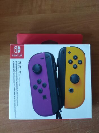 Nintendo Neon Purple/ Neon Orange Joy-Con