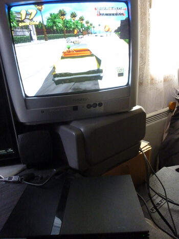 PlayStation 2 Slim SCPH-70004 + Crazy Taxi