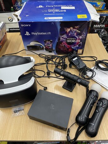 Pirkti realybės akiniai SONY PLAYSTATION VR V2 su kamera ir Move pulteliais | ENEBA