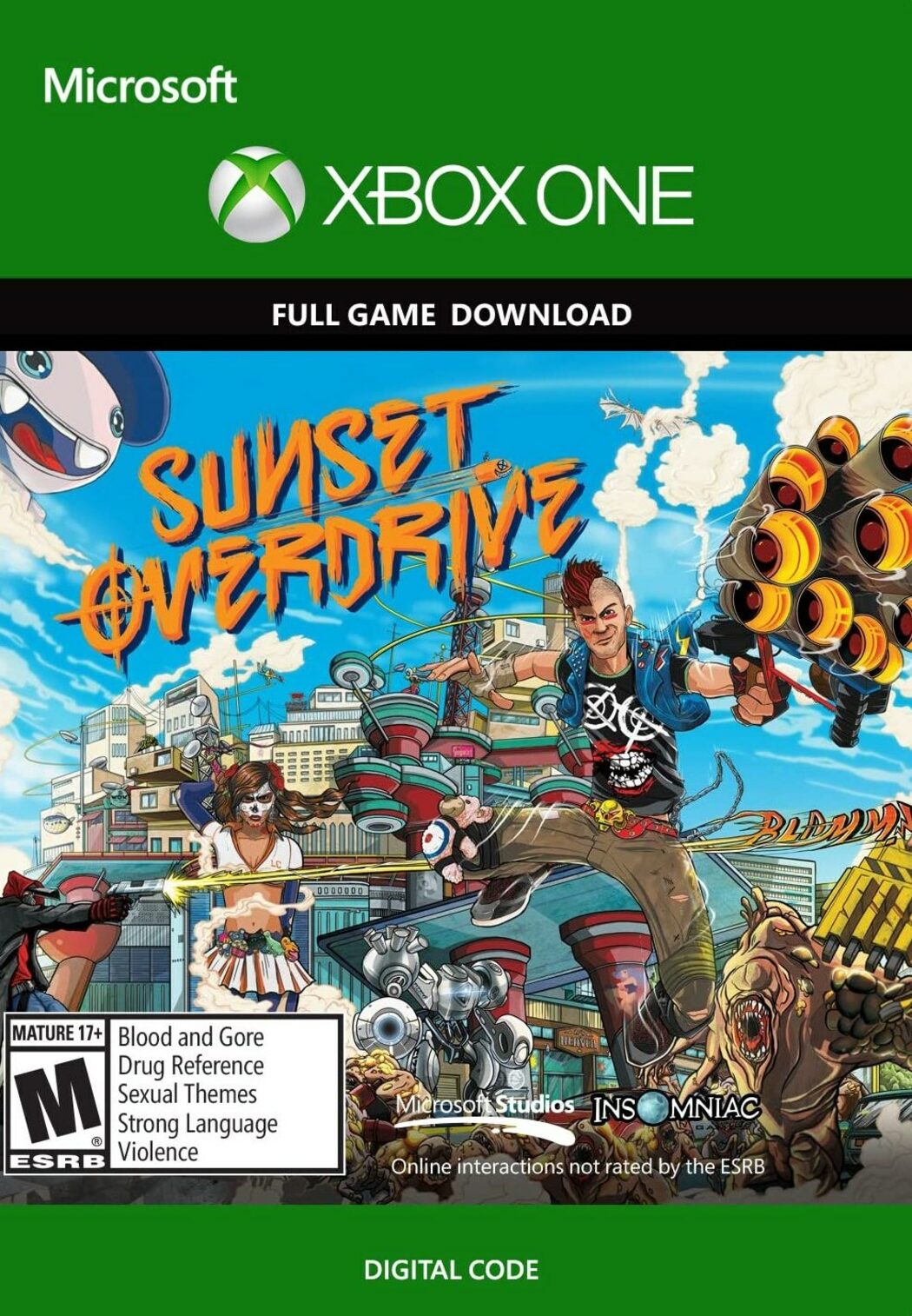 Sunset Overdrive (Deluxe Edition) digital for XONE, Xbox One S, XONE X,  XSX, XSS