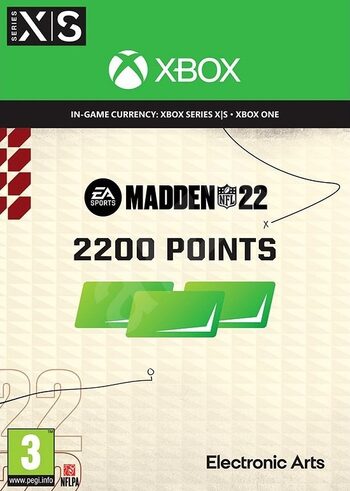 MADDEN NFL 22 - 2200 Madden Points XBOX LIVE Key GLOBAL
