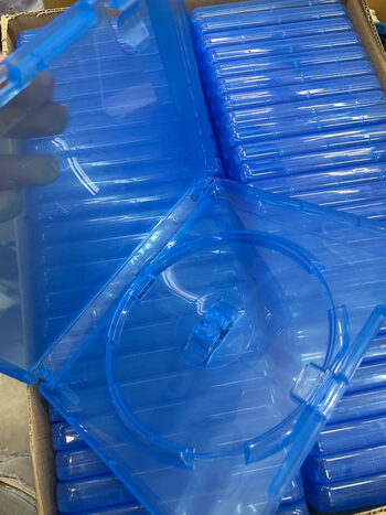 Bluray disc dezutes melynos spalvos blue. TIK DEZUTES. 25vnt. Issiuntimas ta pacia diena!