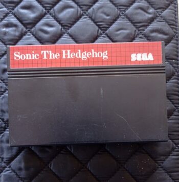 Boîte Vide De Jeu Sega Master System – Sonic The Hedgehog – Bon état
