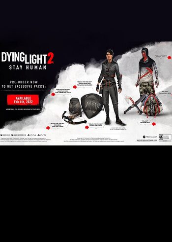 Dying Light 2 Stay Human - Pre-Order Bonus (DLC) (XboxOne/Xbox Series S|X/PC) techlandgg.com/redeem Key GLOBAL