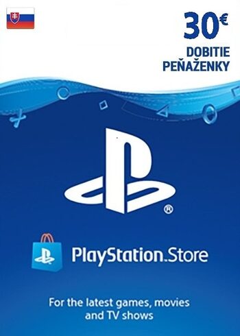 PlayStation Network Card 30 EUR (SK) PSN Key SLOVAKIA