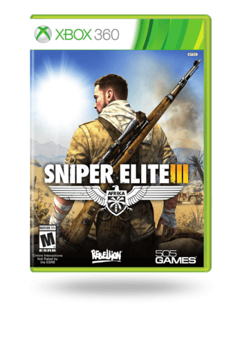 Sniper Elite 3 Xbox 360