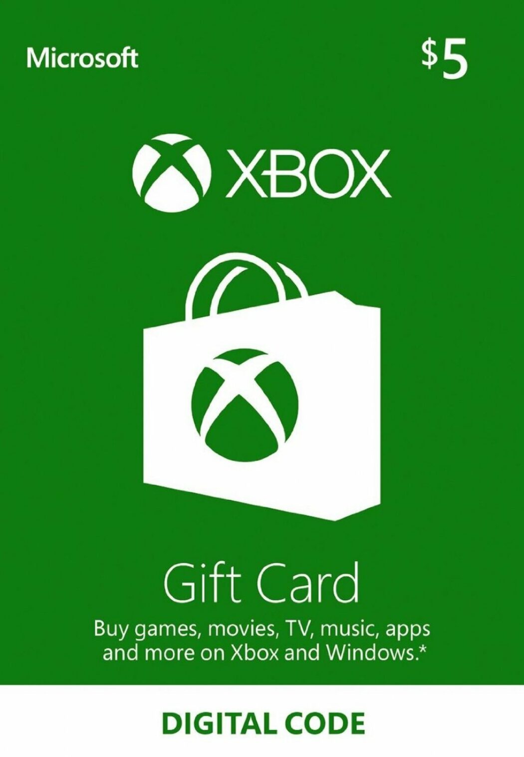 Læge forhandler Hvis Xbox Gift Card 25 USD (US) | Cheaper Xbox code price! | ENEBA