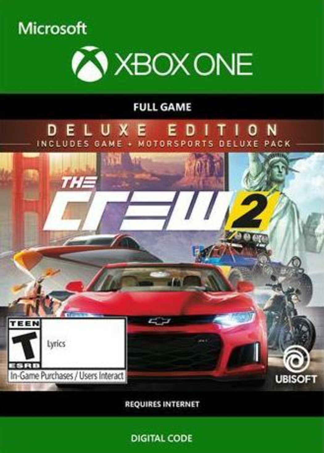 The Crew 2 Gold Edition 2.0 | Xbox One/Series X|S - Download Code