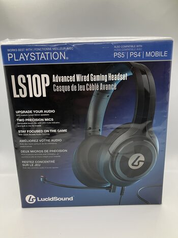 Casque filaire Gaming Lucid Sound LS10P - PS4/5 - Xbox Series X - Switch