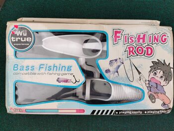 PEGA Wii Fishing Rod PG-Wi073A with Spin Cast Reel
