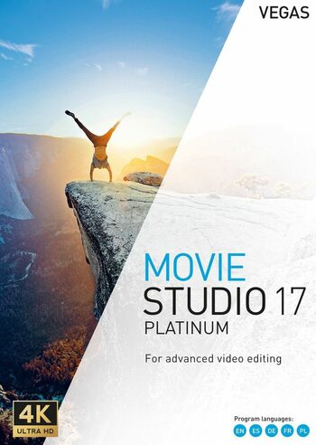MAGIX Vegas Movie Studio 17 Platinum Official Website Key GLOBAL