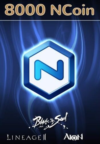 NCSoft NCoin 8000 Ncoin Key EUROPE