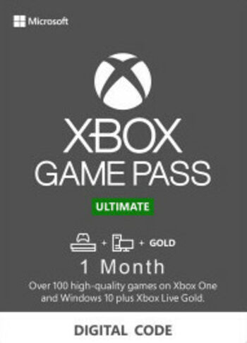 Xbox Game Pass Ultimate – 1 Month Subscription (Xbox One/ Windows 10) Xbox  Live Key ARGENTINA