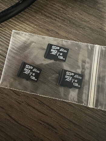 pack 3 tarjetas micro sd 128gb