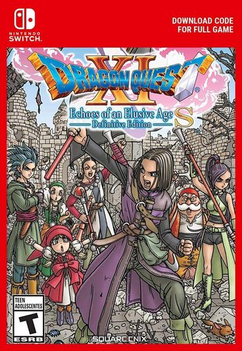 DRAGON QUEST XI S: Echoes of an Elusive Age Definitive Edition Nintendo Switch Key EUROPE