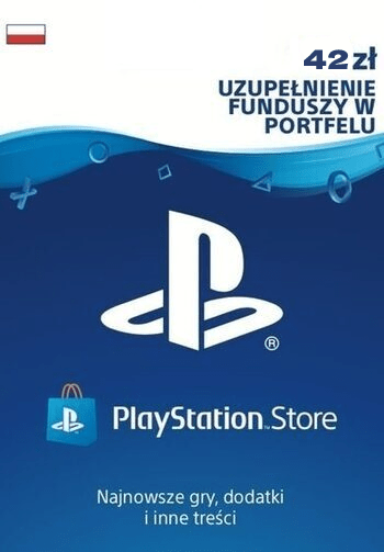 PlayStation Network Card 42 PLN PSN Klucz POLAND