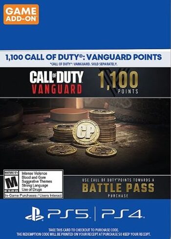 Call of Duty: Vanguard Points - 1100 (PS4/PS5) PSN Key LATAM