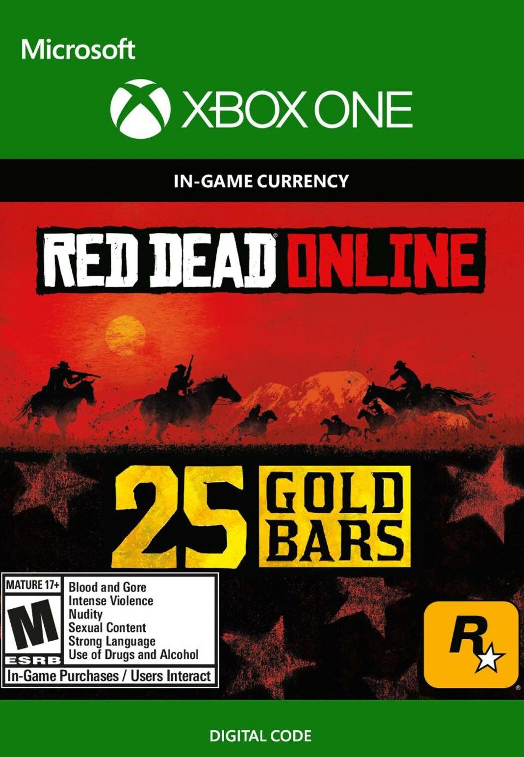 Allergisch open haard Graf Red Dead Redemption 2 Online 25 Gold Bars (Xbox One) Xbox Live Key GLOBAL  kopen | ENEBA