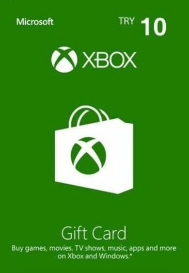 

Xbox Live Gift Card 10 TRY Xbox Live Key TURKEY