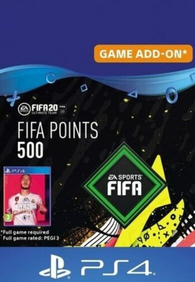 E-shop FIFA 20 - 500 FUT Points (PS4) PSN Key GERMANY