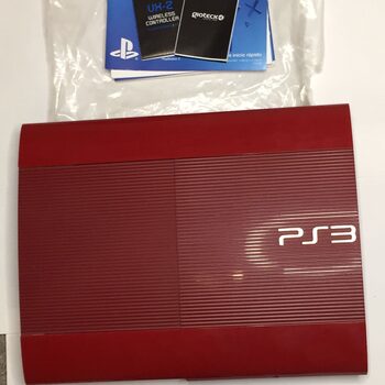 PlayStation 3 Slim, Red, 500GB