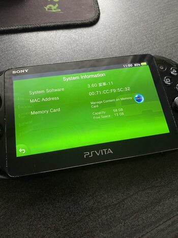 Redeem PS Vita Slim, Atristas, 64GB